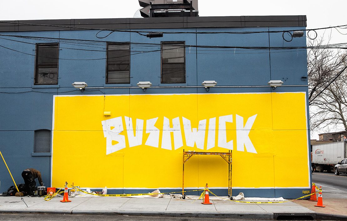 Outdoor advertising in Bushwick - Snapchat geofilter