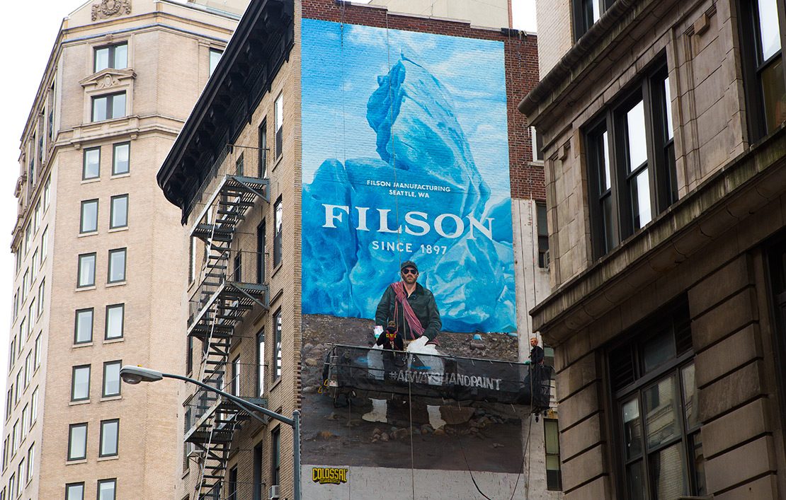 Out of home advertisement: Filson NYC