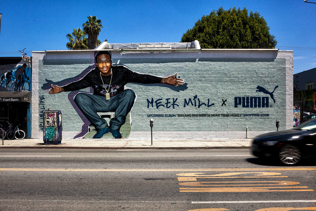 Meek Mill x PUMA in Los Angeles