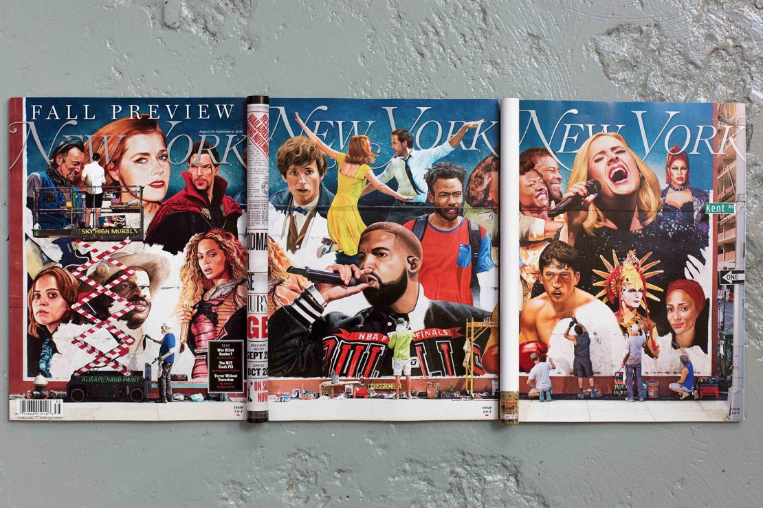 New York Magazine covers by Colossal Media