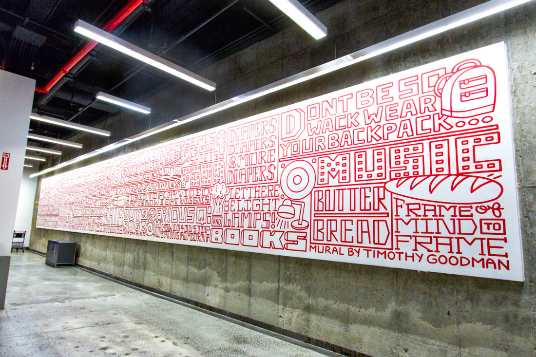 Target Tribeca mural by Timothy Goodman installed by Colossal Media