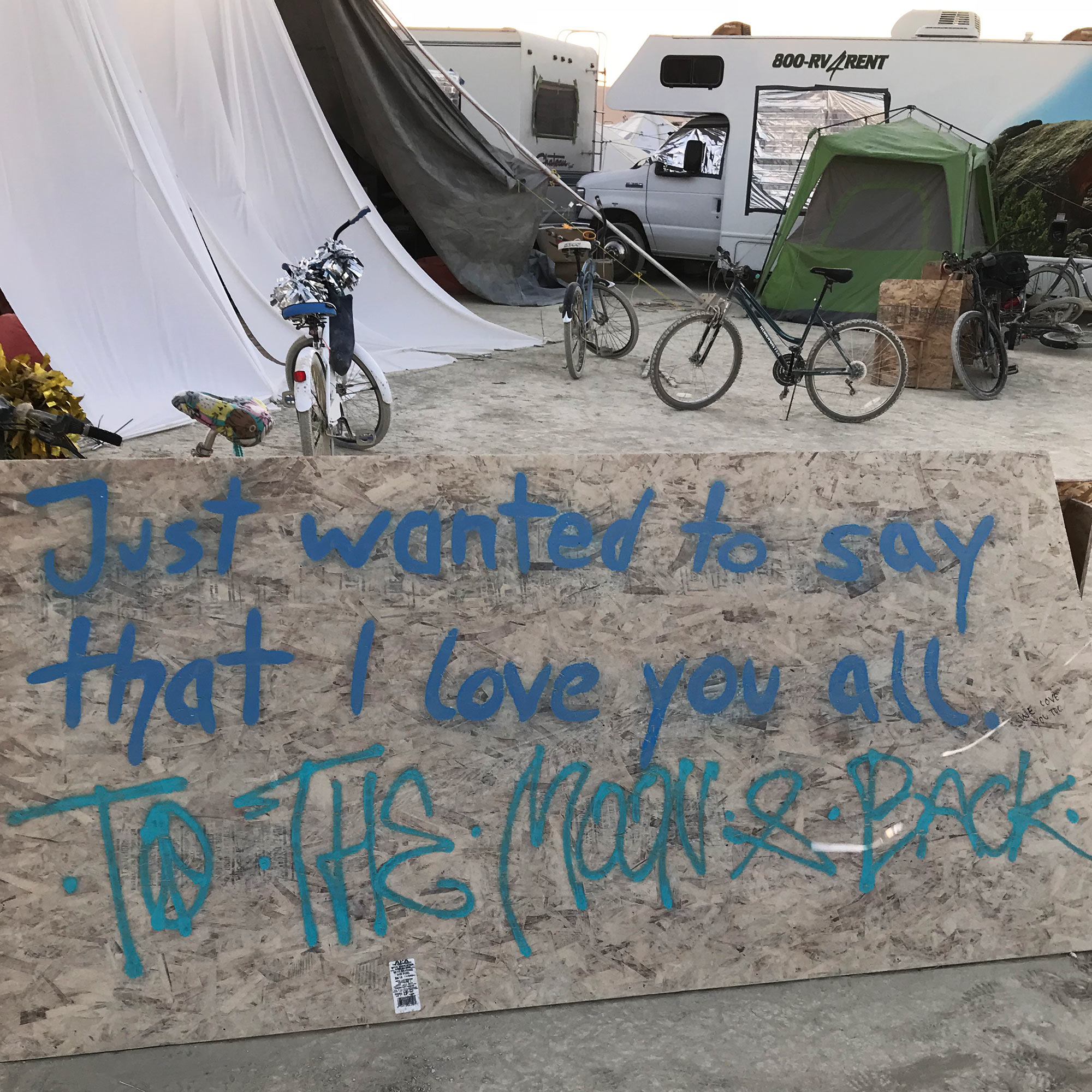 Wise words at Burning Man