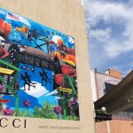 Gucci mural in Detroit. Art by Onzie Deandre Norman for Gucci. Hand painted by Colossal Media.